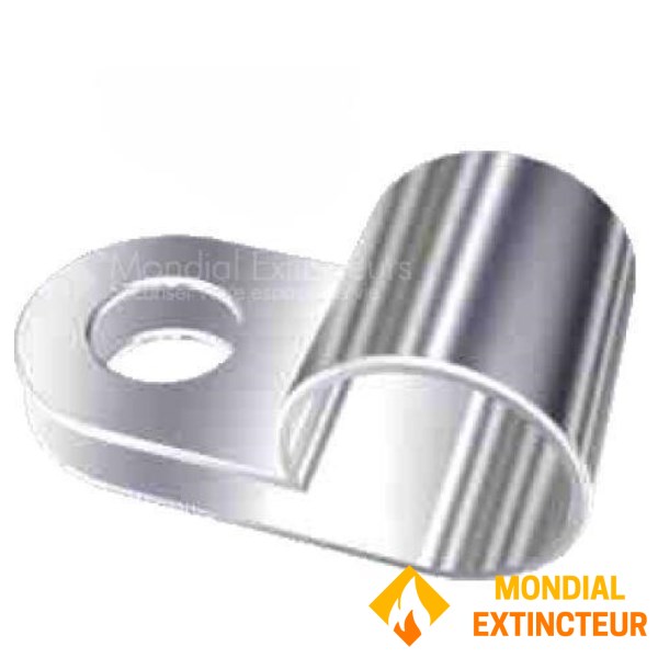 Collier métal pour tube diam. 10 - Sachet de 100 pièces