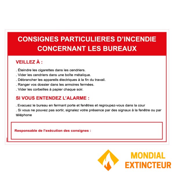 Consigne bureaux - Format A4