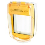 Coque de protection jaune étanche