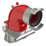 Coude à 90° Fileté femelle 55x3.00 / DSP DN40 Aluminium