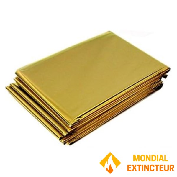 Couverture de survie thermique d'urgence