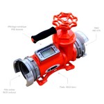 Débitmètre électronique pour vérification de poteau incendie DN100