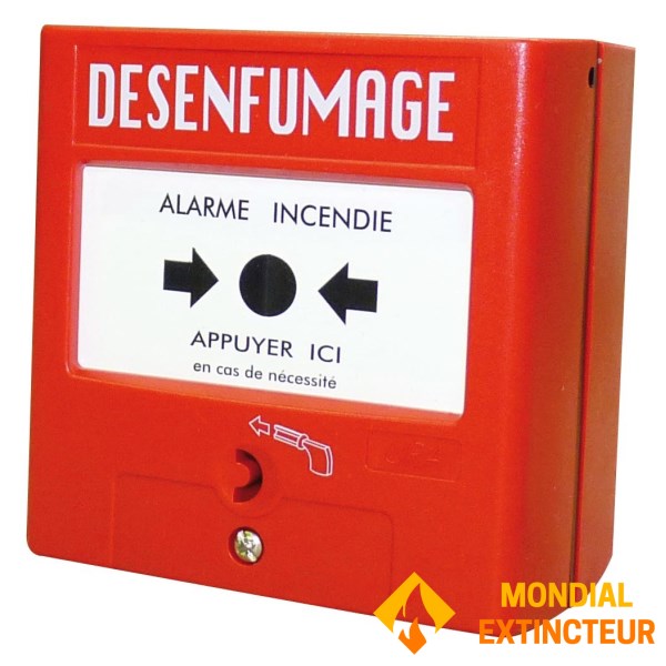 Déclencheur manuel Désenfumage - Ura