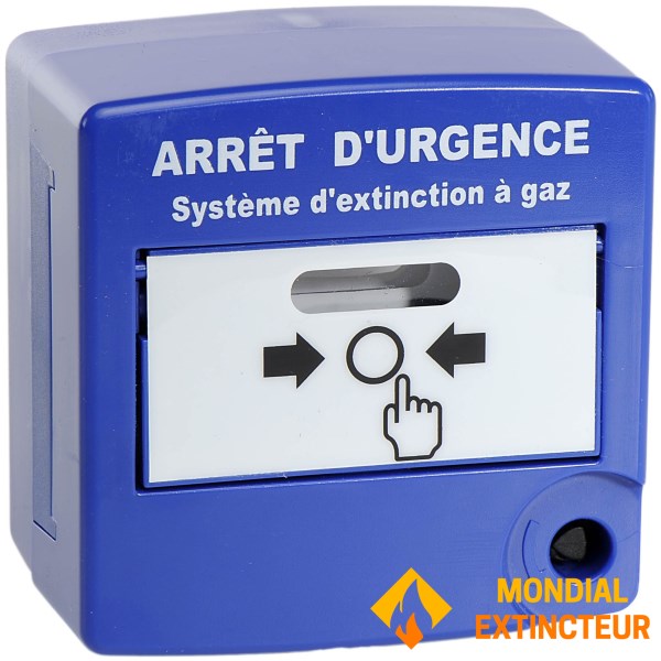 Déclencheur manuel système d'extinction à gaz - Axendis