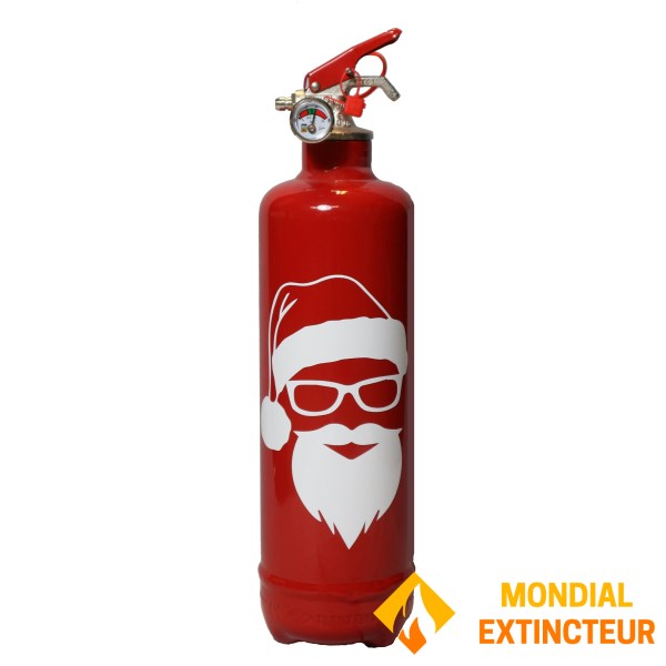 Extincteur Design "Père Noël"