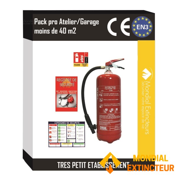 Kit Spécial garage automobile de -40 m²