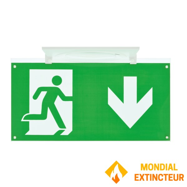 Kit encastrement plafond carré et porte étiquette "Spazio Luz"