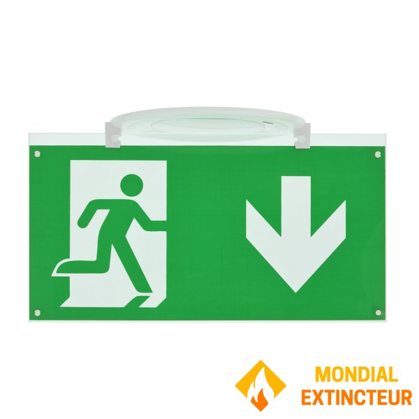 Kit encastrement plafond rond et porte étiquette "Spazio Luz"