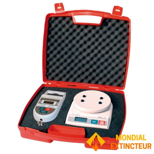 Kit de pesage du vérificateur avec malette