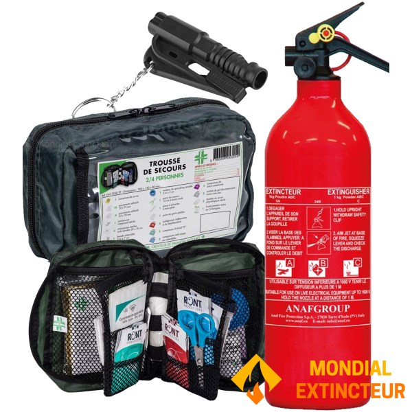 Kit sécurité voiture "Départ en vacances"