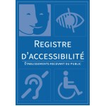 Lot de 10 Registres public d'accessibilité