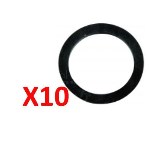 Lot de 10 joints Desautel série E6/E9/P3/P4/P6/P9/P25