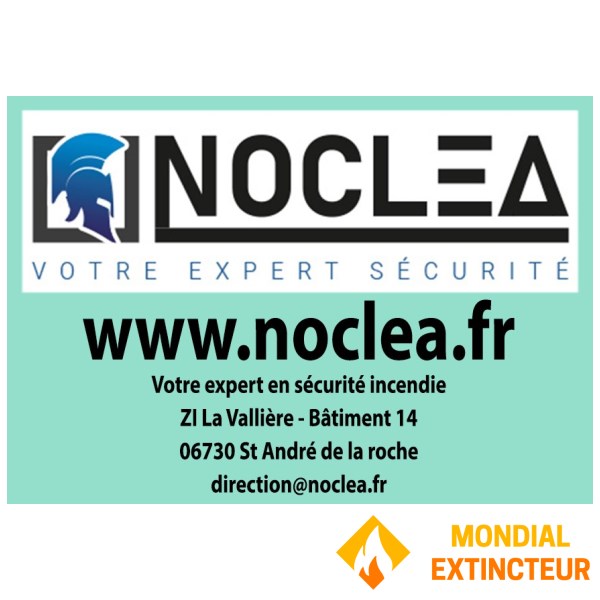 Lot de 1000 stickers "Publicité sur extincteurs" - 52 X 74 CM