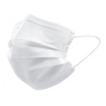 Lot de 50 - Masques Chirurgicaux 3 plis fixation élastique - NF