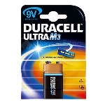 Pack 10 Blisters pile DURACELL - 9V-6LR61-MN1604