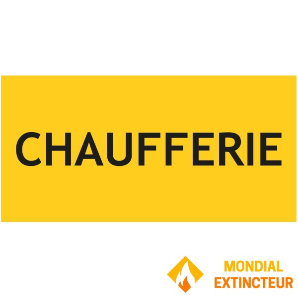 Panneau chaufferie – L.200 x H.100 mm
