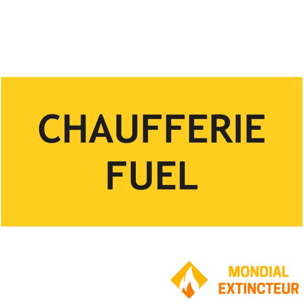 Panneau chaufferie fioul – L.200 x H.100 mm