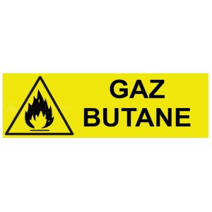 Panneau gaz butane – L.300 x H.100 mm