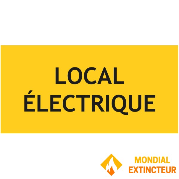 Panneau local électrique – L.200 x H.100 mm