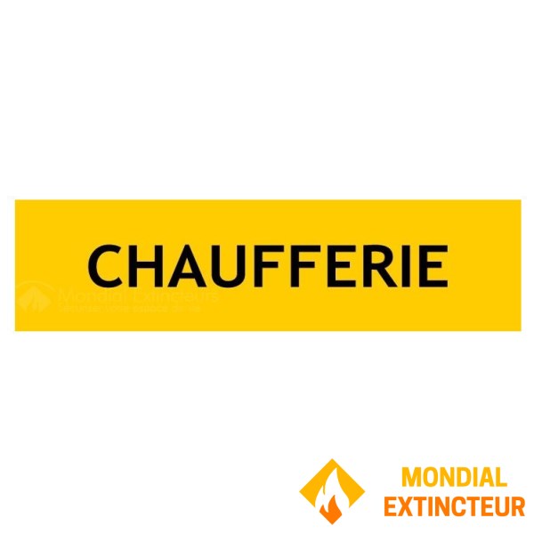 Panneau de localisation "CHAUFFERIE"