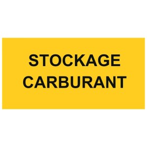 Panneau stockage carburant – L.200 x H.100 mm