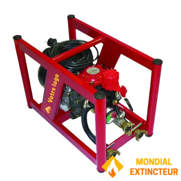 Pompe d'épreuve haute pression électrique avec bouchon alu et pèse bouche