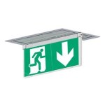 Porte sérigraphie encastré plafond double face