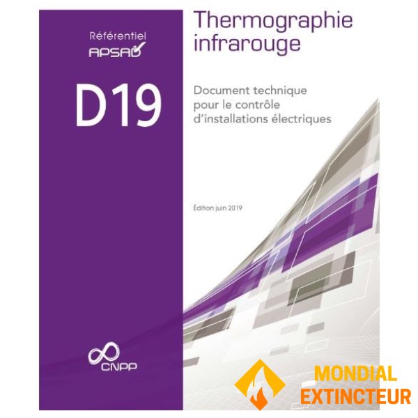 Référentiel APSAD - Règle D19