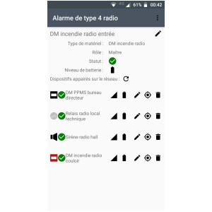 Sirène Flash type PPMS adressable étanche  - Portée 1200 mètres