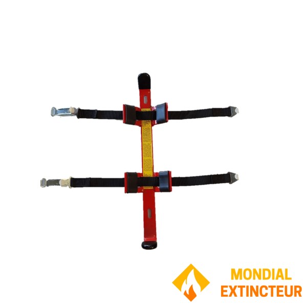 Support acier GLORIA pour extincteur 6 Kg / 6 litres