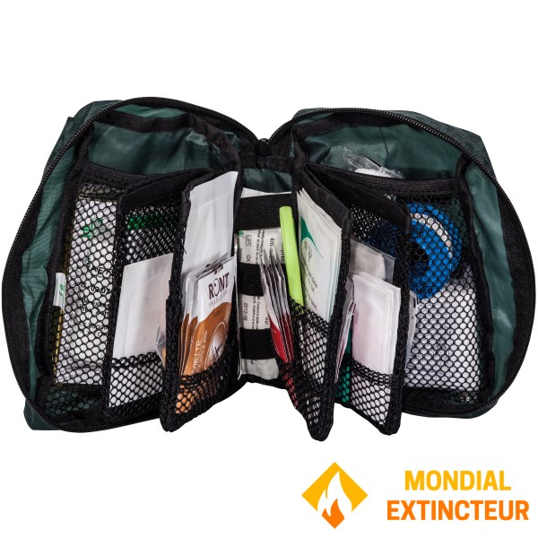 Trousse de secours "Espaces verts" 2/4 personne Tissus souple