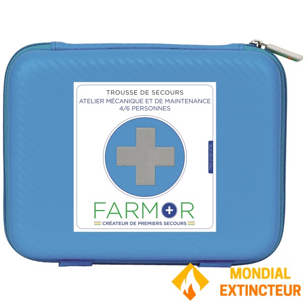 Trousse de secours mécaniciens - 4/6 personnes
