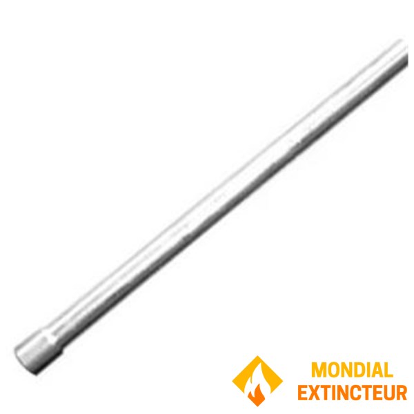 Tube acier tulipé long. 2,5m diamètre 8 mm - vente unitaire