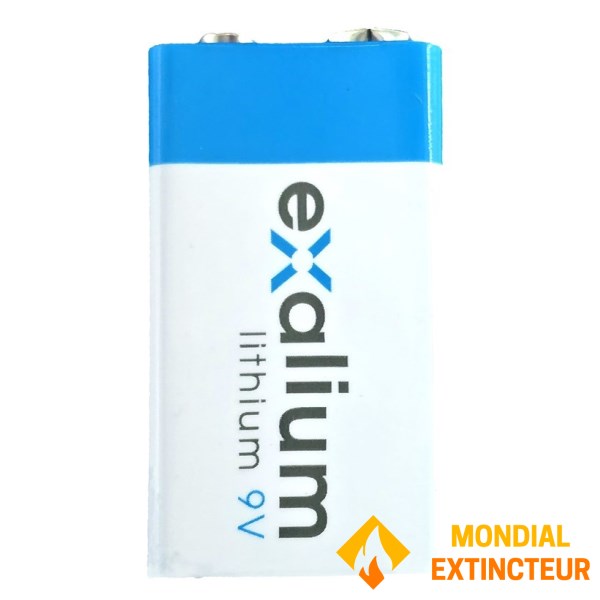 9V lítium akkumulátor