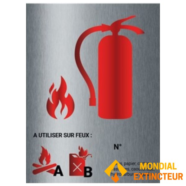 ALUMINIUM panel vízpermetező adalékkal 15 x 20 cm - AB osztályú