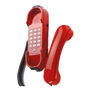 Analóg segélyhívó telefon billentyűzettel