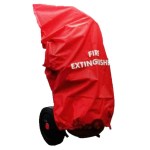 Fedél 30 kg-os kerekes Co2 tűzoltó készülékhez