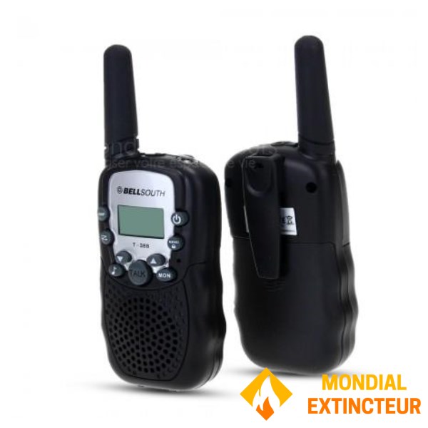 2 mini walkie-talkie pár - 22 csatorna - 3 Km szabadmező hatótávolság