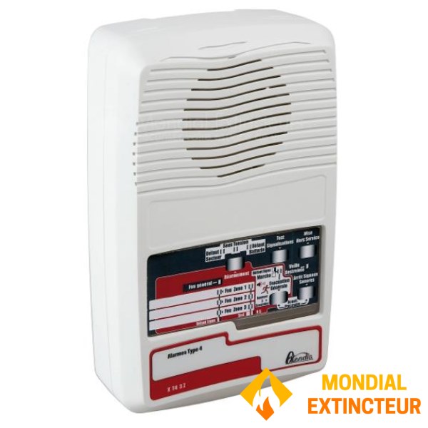 Alarm tipe 4 - 1 Zona