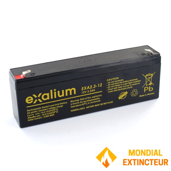 Baterai timbal 12V - 2.3Ah