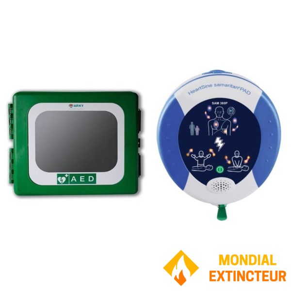 Defibrilator Otomatis Lengkap + Paket Pemanas