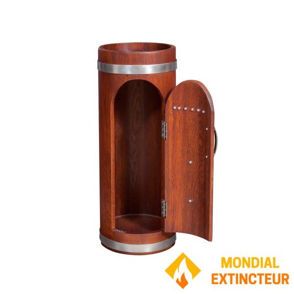 Dudukan desain kayu