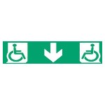 Label petunjuk arah berperekat Model "TOLEDO" PMR