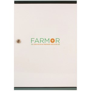 Lemari obat 1 pintu - 3 rak