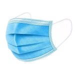 Paket 50 - Masker bedah 3 lapis dengan pengikat elastis - Tipe II