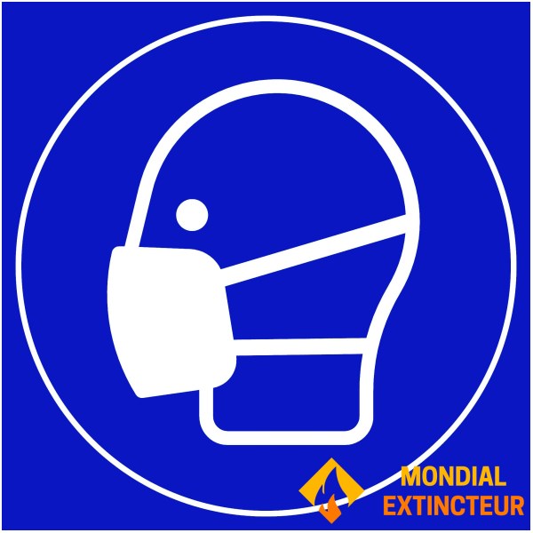 Panel "masker wajib" - W.200 x H.200 mm