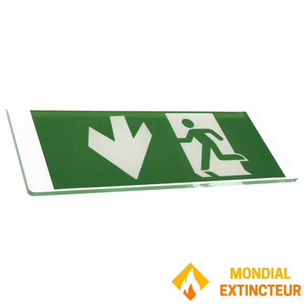 Papan nama cetak layar mewah "XENA FLAT" - Panah bawah satu sisi