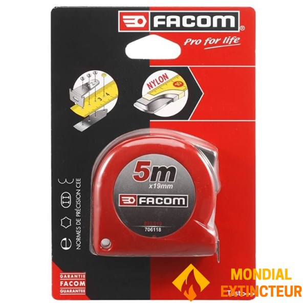 Pengukur Pita FACOM - 5 meter