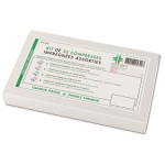 Kit de 32 compresses imprégnées panachées