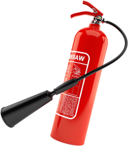 Fire Extincteur pour voiture poudre abc 2kg avec fiche de route à